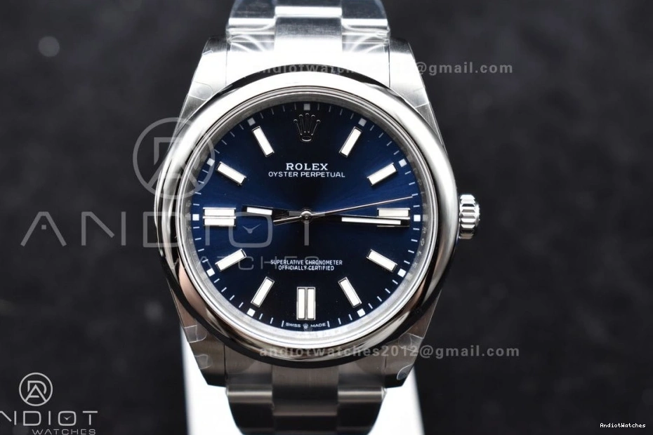A Edition 41mm Perpetual 939 Dial 904L DIWF Steel 1:1 124300 Blue Oyster Snug Best 0501